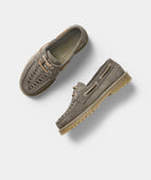 GARMENT PROJECT WMNS Ollie Boat Shoe - Truffle Suede Braided Shoes