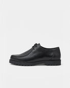 GARMENT PROJECT MAN Ollie Moc Toe - Black Leather Shoes 999 Black