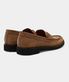 GARMENT PROJECT MAN Penny Loafer - Cognac Suede Loafer 650 Cognac