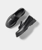 GARMENT PROJECT MAN Pete Loafer - Black Leather Loafer 999 Black