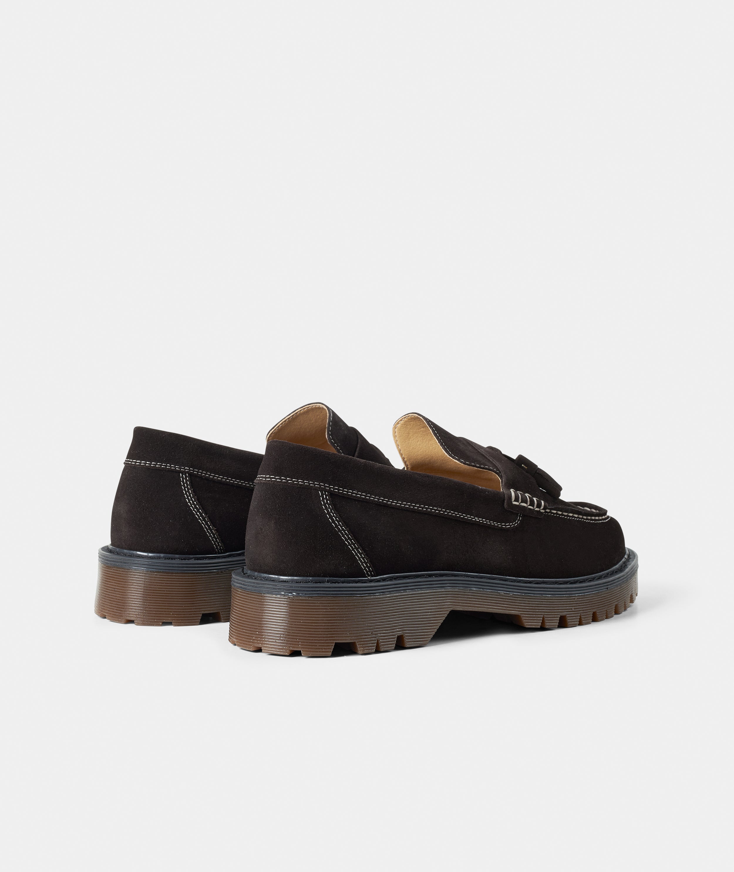 GARMENT PROJECT MAN Pete Loafer - Brown Suede Loafer 800 Brown