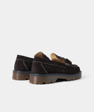 GARMENT PROJECT MAN Pete Loafer - Brown Suede Loafer 800 Brown
