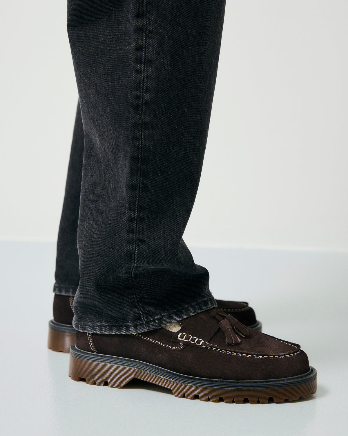 GARMENT PROJECT MAN Pete Loafer - Brown Suede Loafer 800 Brown