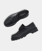 GARMENT PROJECT MAN Pete Moc Toe - Black Leather Shoes 999 Black