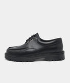 GARMENT PROJECT MAN Pete Moc Toe - Black Leather Shoes 999 Black