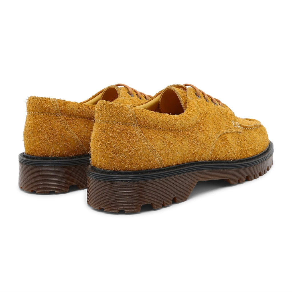 GARMENT PROJECT MAN Pete Moc Toe - Honey Hairy Suede Shoes 340 Honey