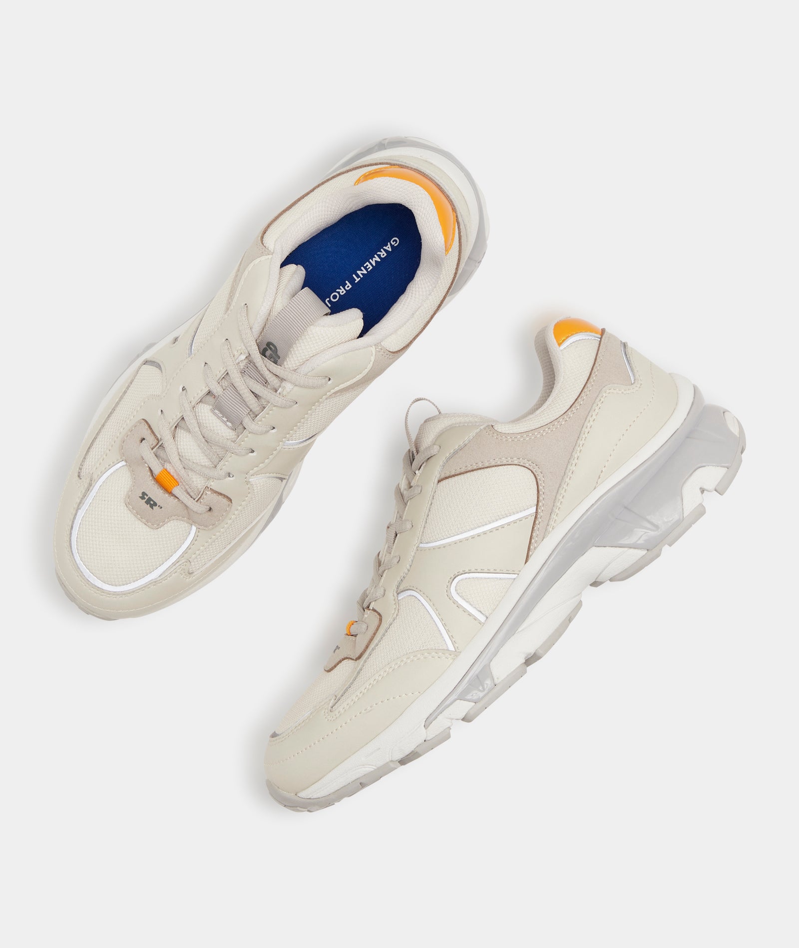 GARMENT PROJECT WMNS RR-13 Road Runner - Off White Mesh Sneakers 110 Off White
