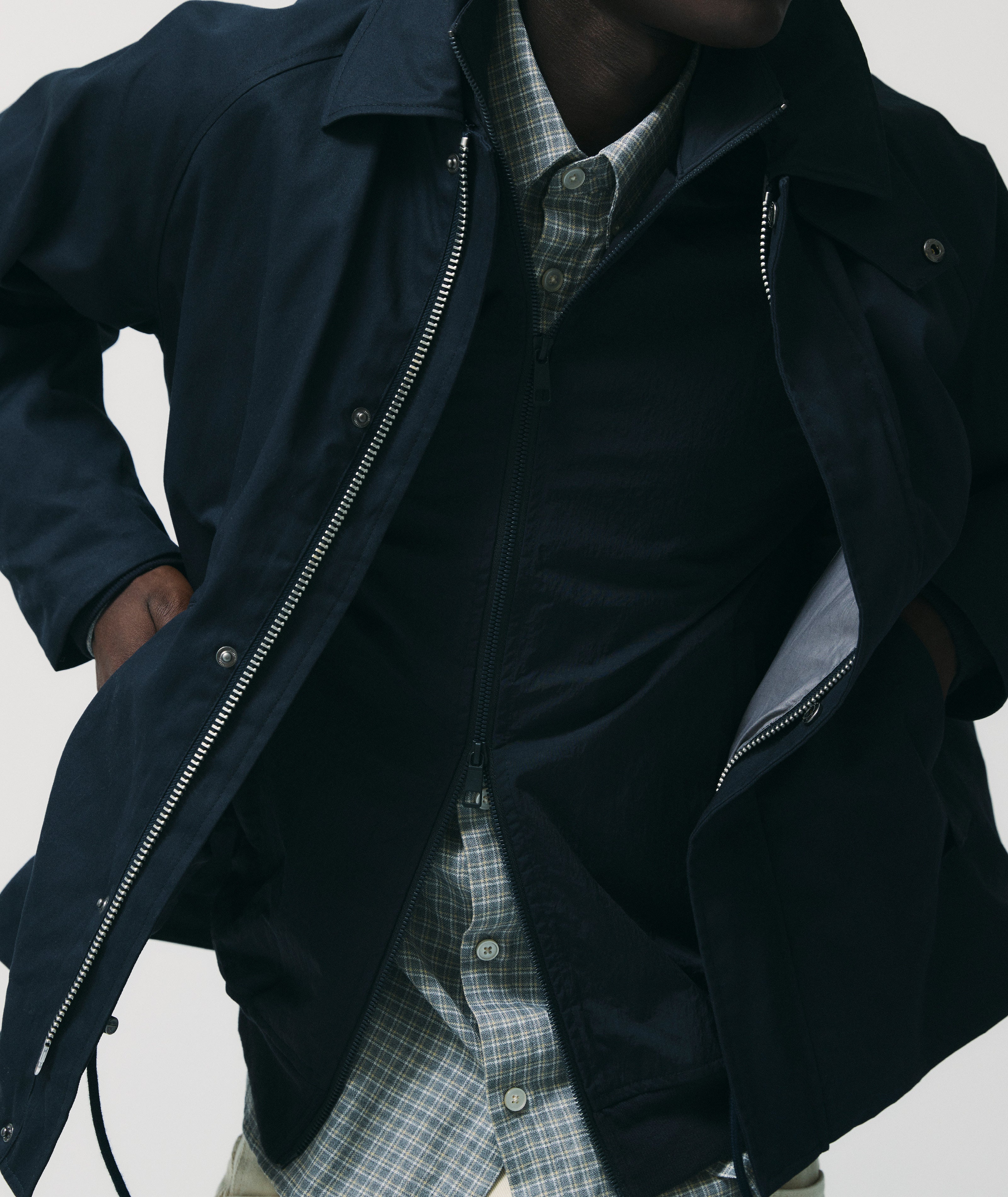 GARMENT PROJECT MAN Ray - Navy Jacket 500 Navy