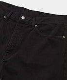 GARMENT PROJECT MAN Regular Five Pocket Jeans - Black Overdyed Jeans 999 Black