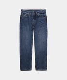 GARMENT PROJECT MAN Regular Five Pocket Jeans - Indigo Washed Jeans 550 Blue