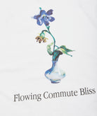 GARMENT PROJECT MAN Relaxed Fit Tee - White / Flowing Commute Bliss T-shirt 100 White