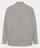 GARMENT PROJECT MAN Relaxed LS Button Down Shirt - Bone/Grey Check Shirt 401 Grey Check