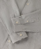 GARMENT PROJECT MAN Relaxed LS Button Down Shirt - Bone/Grey Check Shirt 401 Grey Check