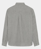 GARMENT PROJECT MAN Relaxed LS Button Down Shirt - Grey Check Shirt 401 Grey Check