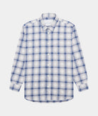 GARMENT PROJECT MAN Relaxed Long Sleeved Shirt - Blue Shirt 550 Blue