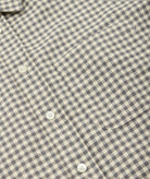 GARMENT PROJECT MAN Relaxed Long Sleeved Shirt - Grey/Beige Check Shirt 400 Grey