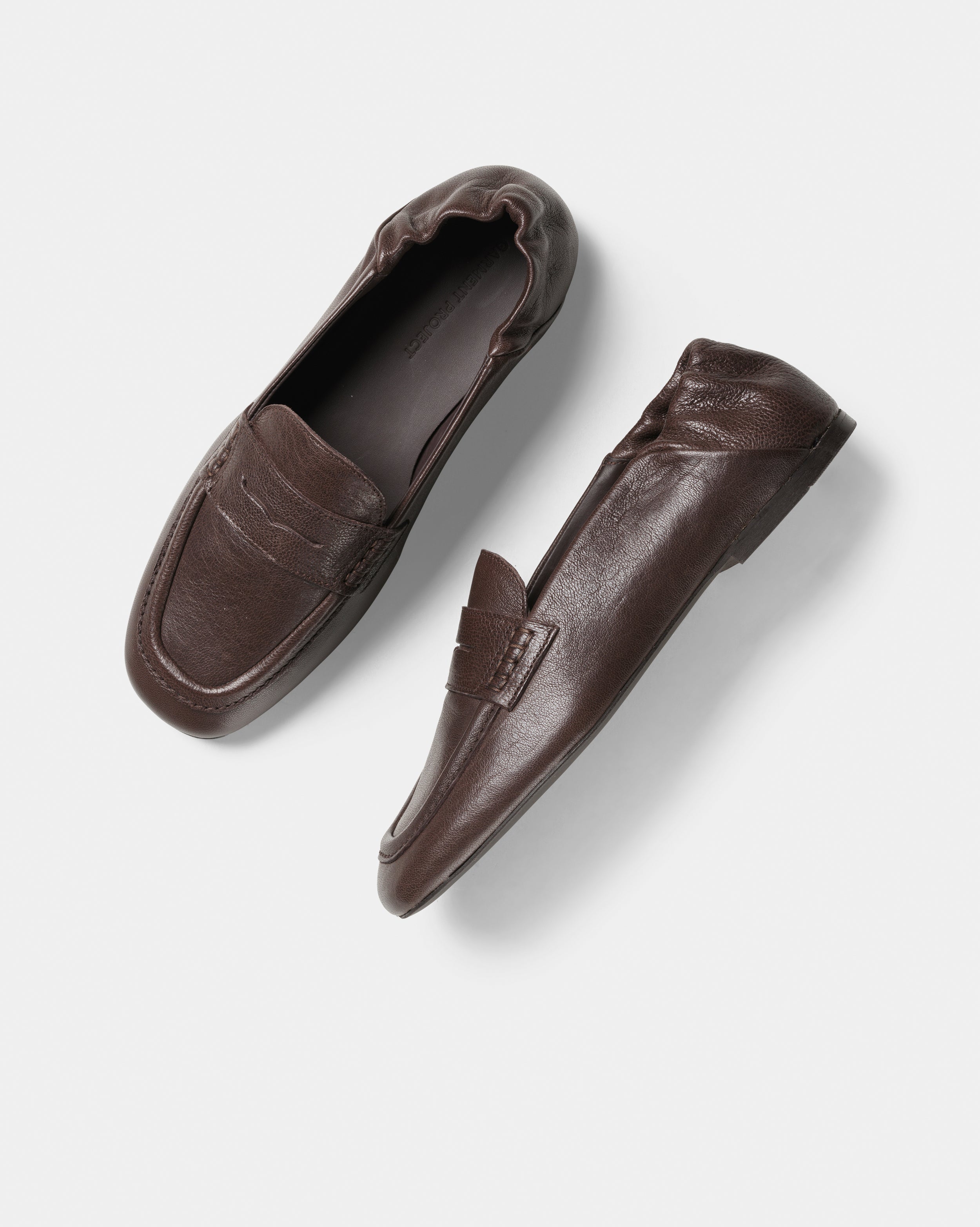 GARMENT PROJECT MAN Robin - Brown Leather Loafer 800 Brown