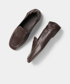 GARMENT PROJECT WMNS Robin - Brown Leather Loafer 800 Brown