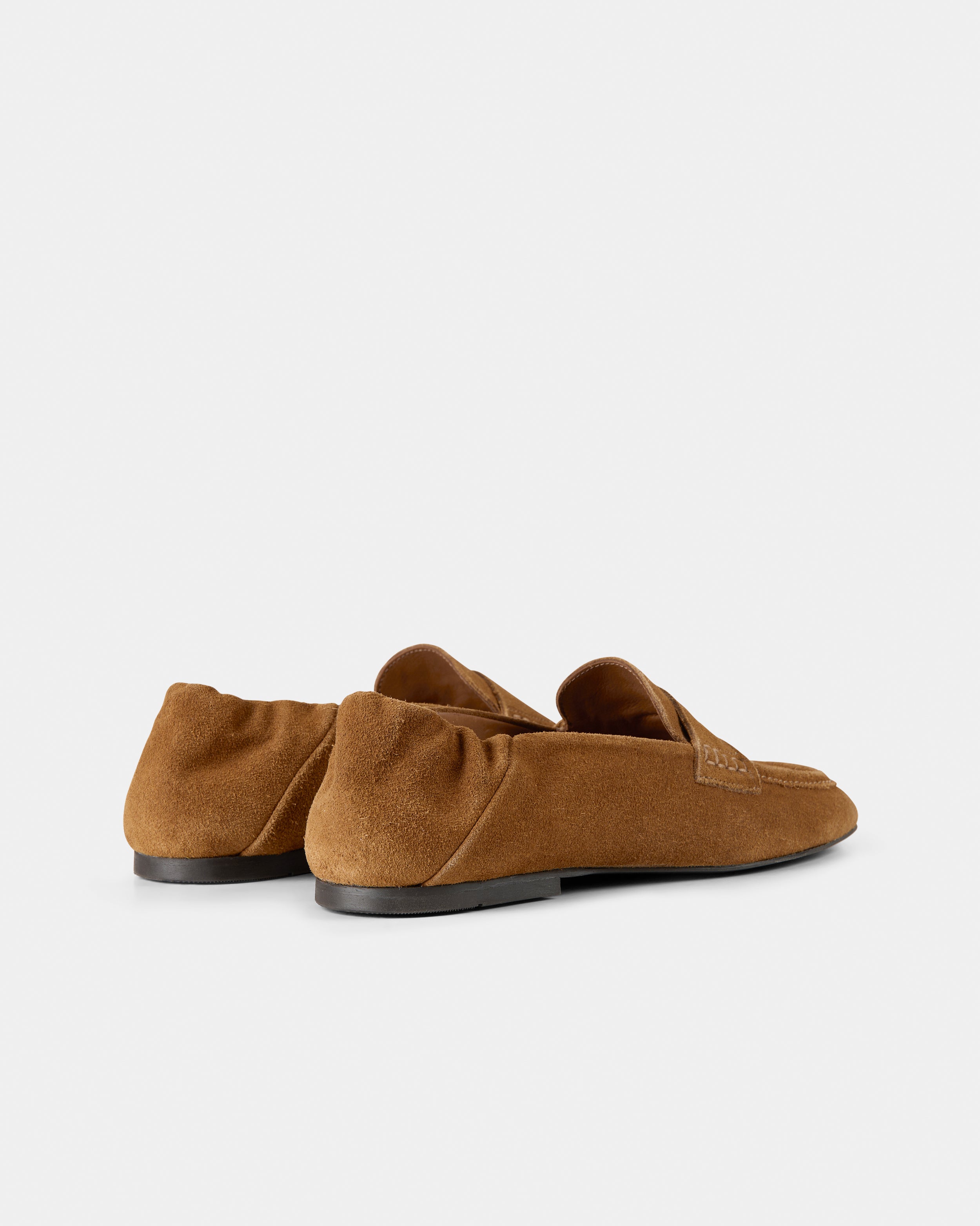 GARMENT PROJECT MAN Robin - Cognac Suede Loafer 650 Cognac