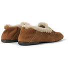 GARMENT PROJECT WMNS Robin - Cognac Suede / Shearling Loafer 650 Cognac