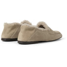 GARMENT PROJECT WMNS Robin - Earth Suede / Shearling Loafer 260 Earth