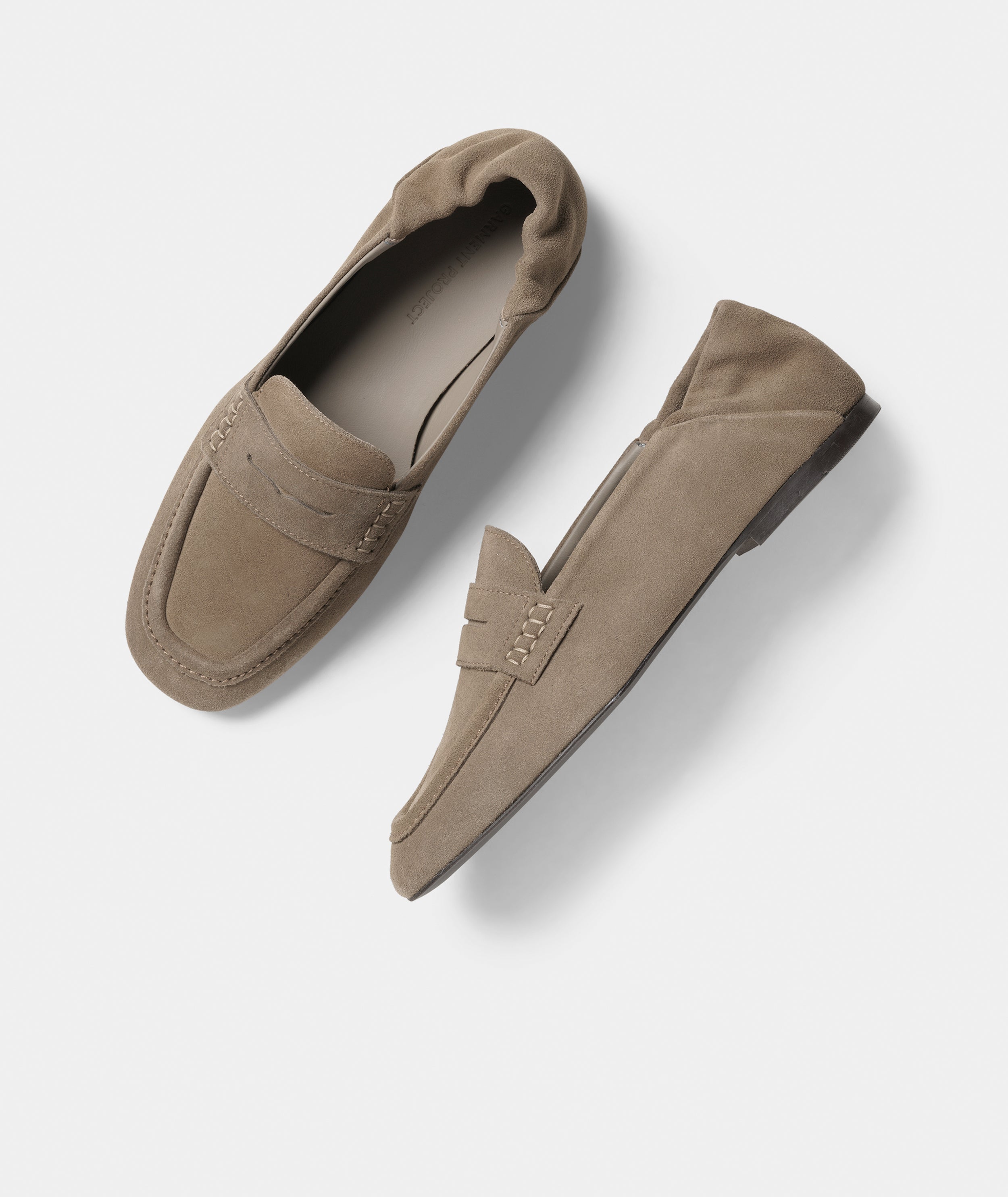 GARMENT PROJECT WMNS Robin - Truffle Suede Loafer 265 Truffle