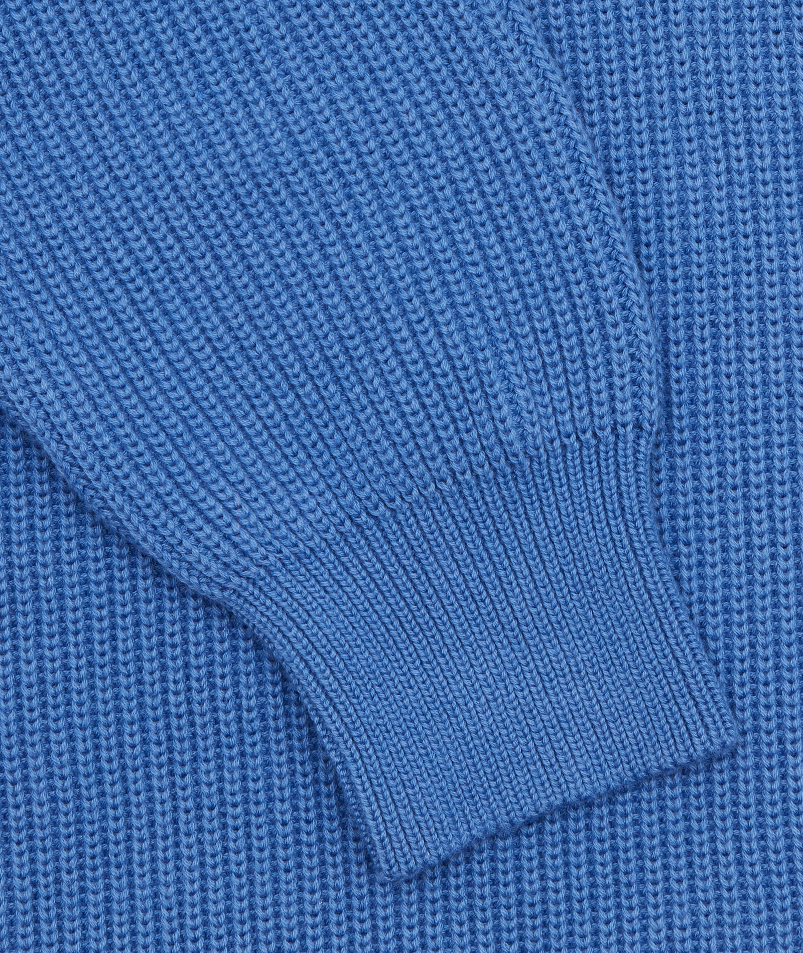 GARMENT PROJECT MAN Round Neck Knit - Blue Knit 550 Blue