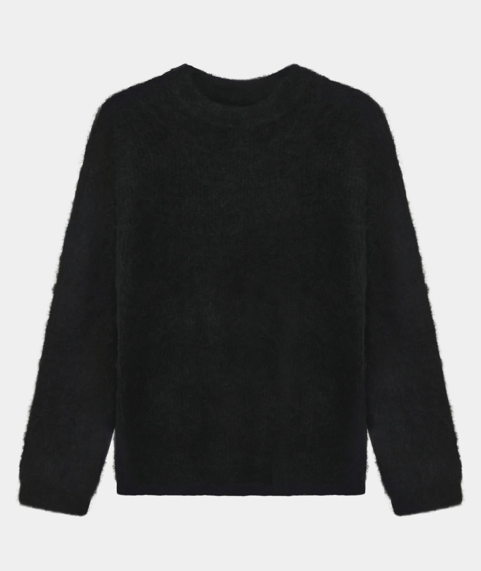 GARMENT PROJECT MAN Rowan Alpaca Knit - Black Knit 999 Black
