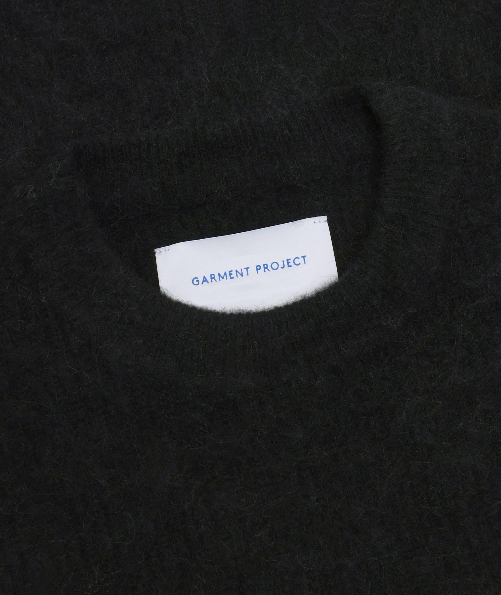 GARMENT PROJECT MAN Rowan Alpaca Knit - Black Knit 999 Black