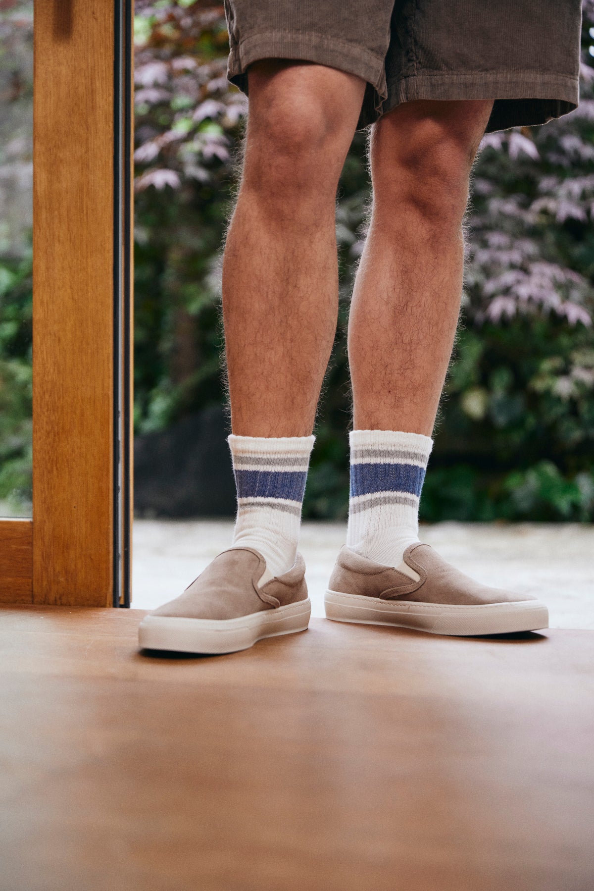 Kit Slip-On Off White Suede – Garment Project - Main Image