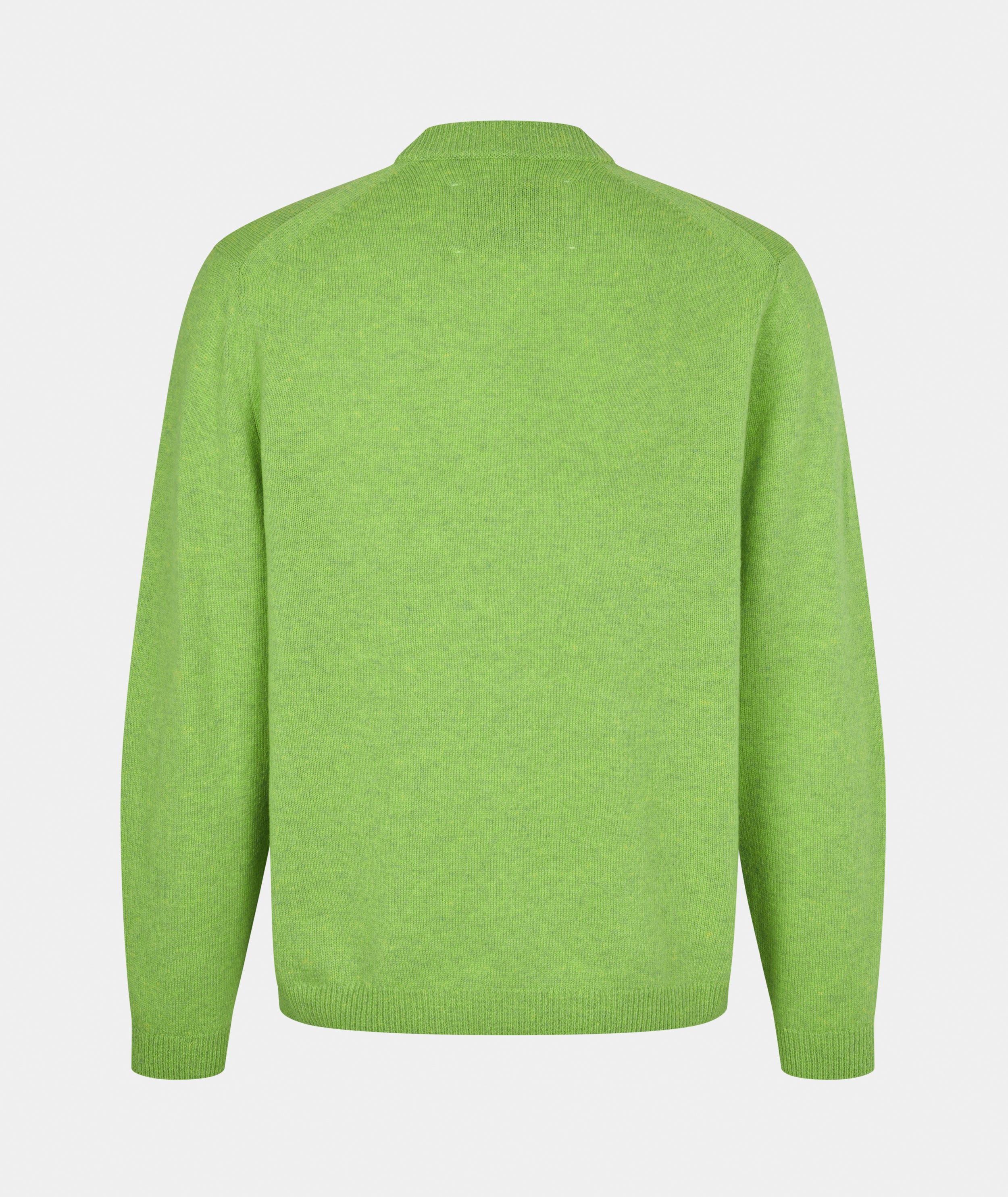 GARMENT PROJECT MAN Samuel - Acid Green Melange Knit 266 Acid Green