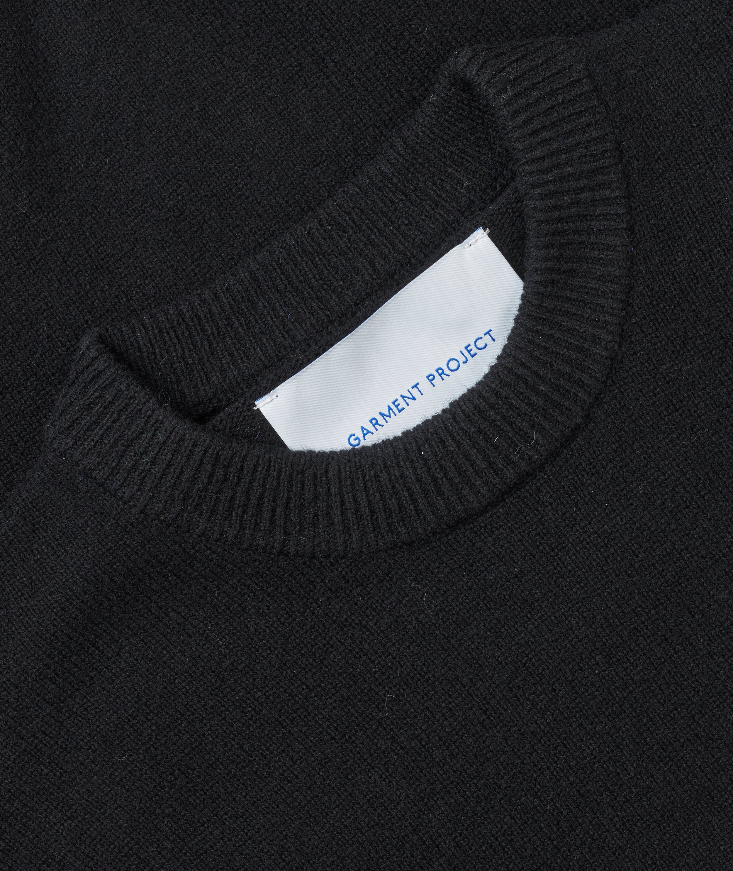 GARMENT PROJECT MAN Samuel - Black Knit 999 Black