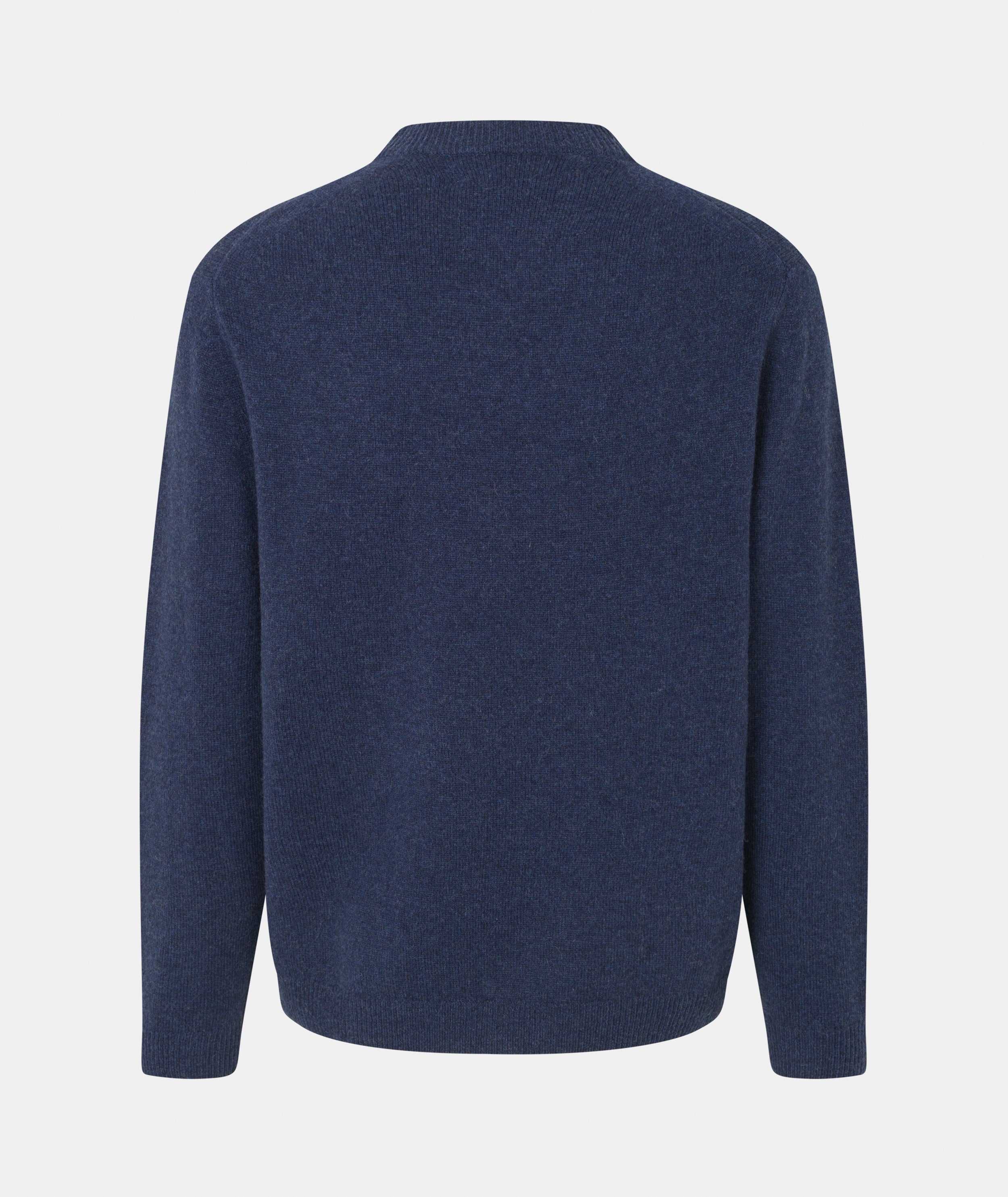 GARMENT PROJECT MAN Samuel - Navy Melange Knit 500 Navy