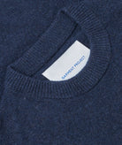 GARMENT PROJECT MAN Samuel - Navy Melange Knit 500 Navy