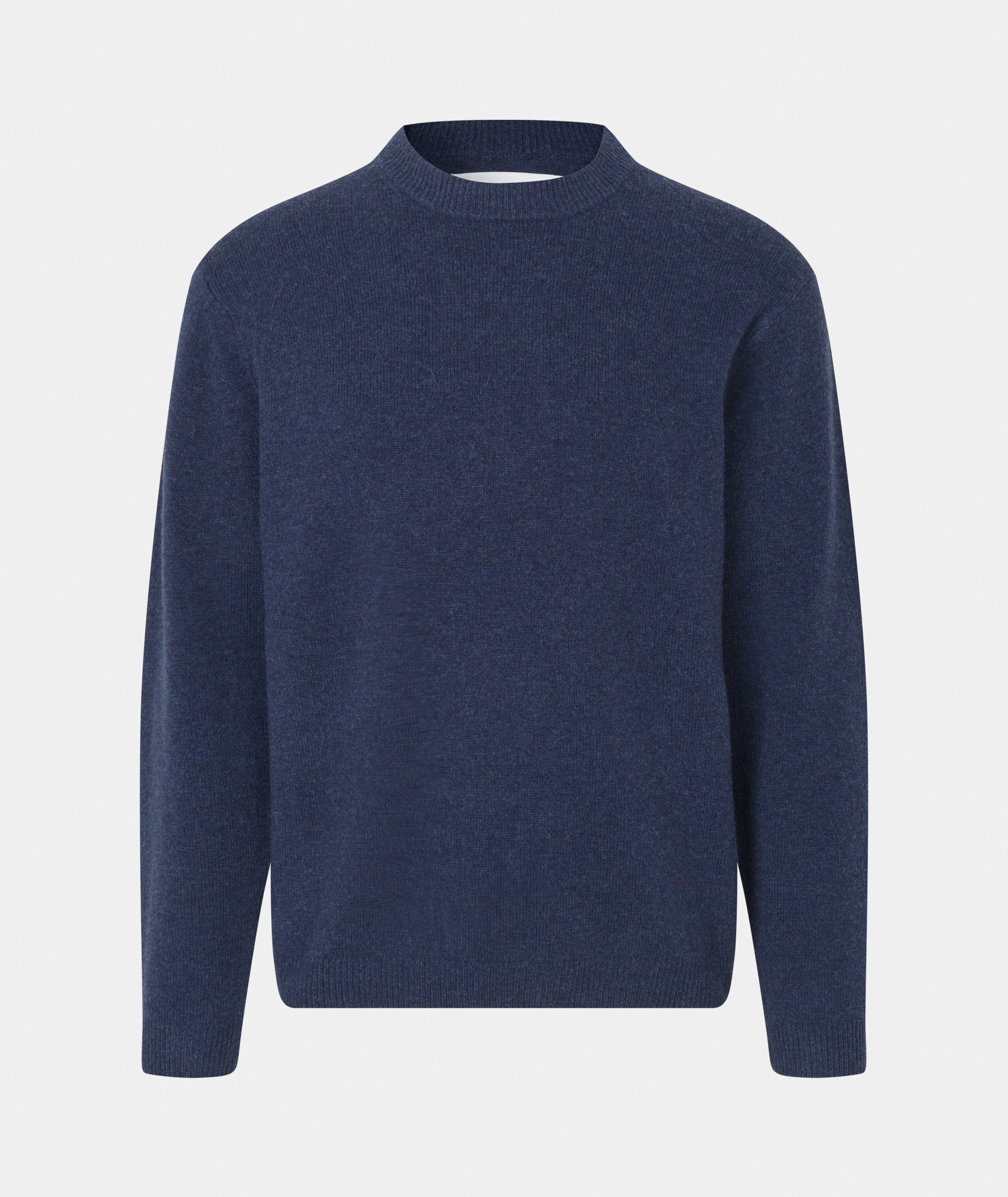 GARMENT PROJECT MAN Samuel - Navy Melange Knit 500 Navy
