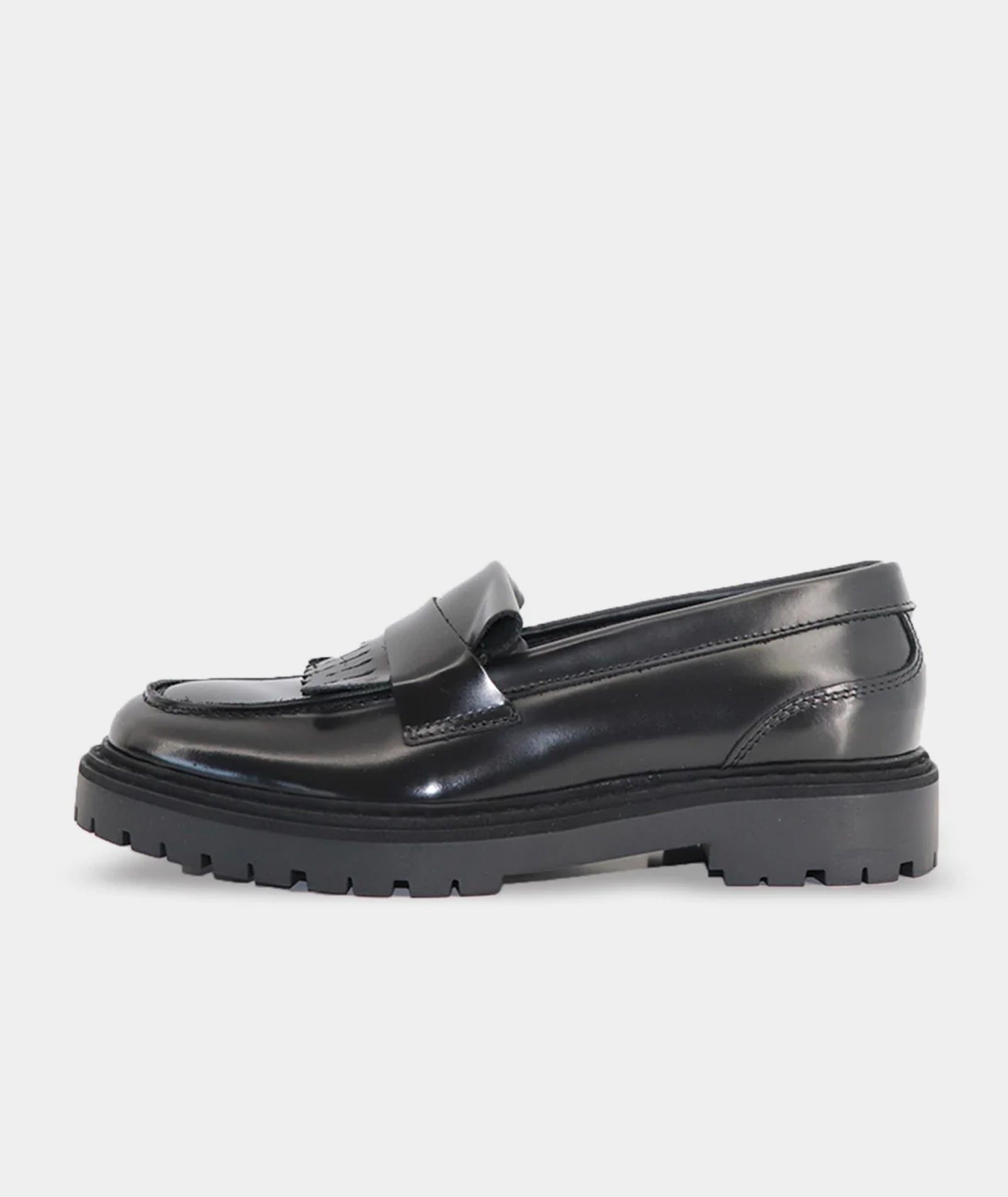 GARMENT PROJECT WMNS Skye Loafer - Black Polido Loafer 999 Black