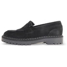 GARMENT PROJECT WMNS Skye Loafer - Black Suede Shoes 999 Black