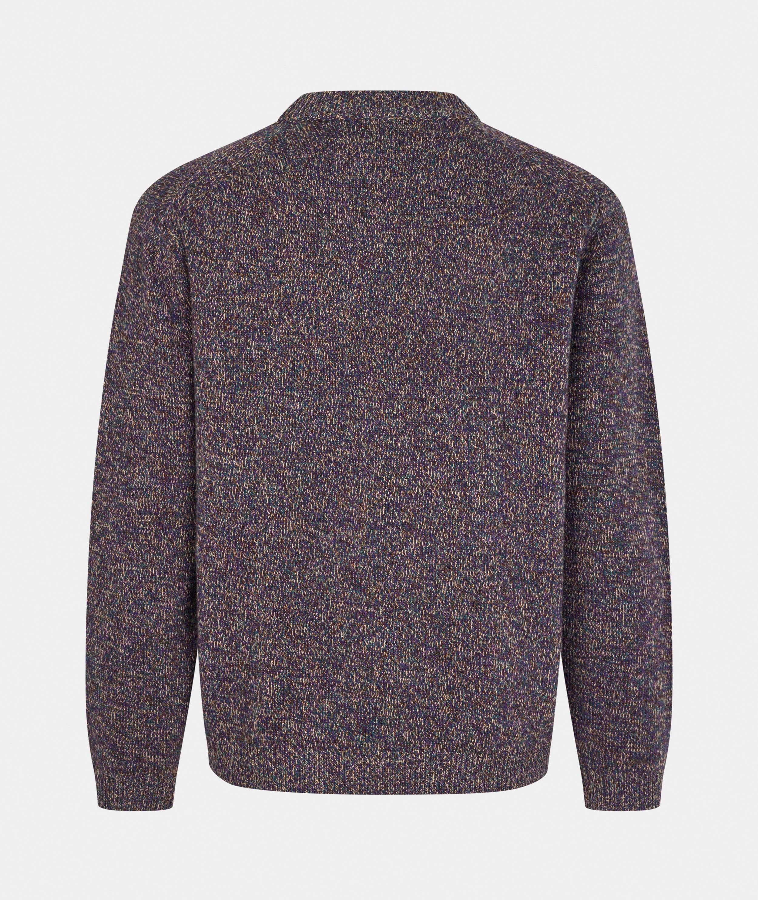 GARMENT PROJECT MAN Stanton - Purple/Dark Green Knit 770 Purple/Dark Green