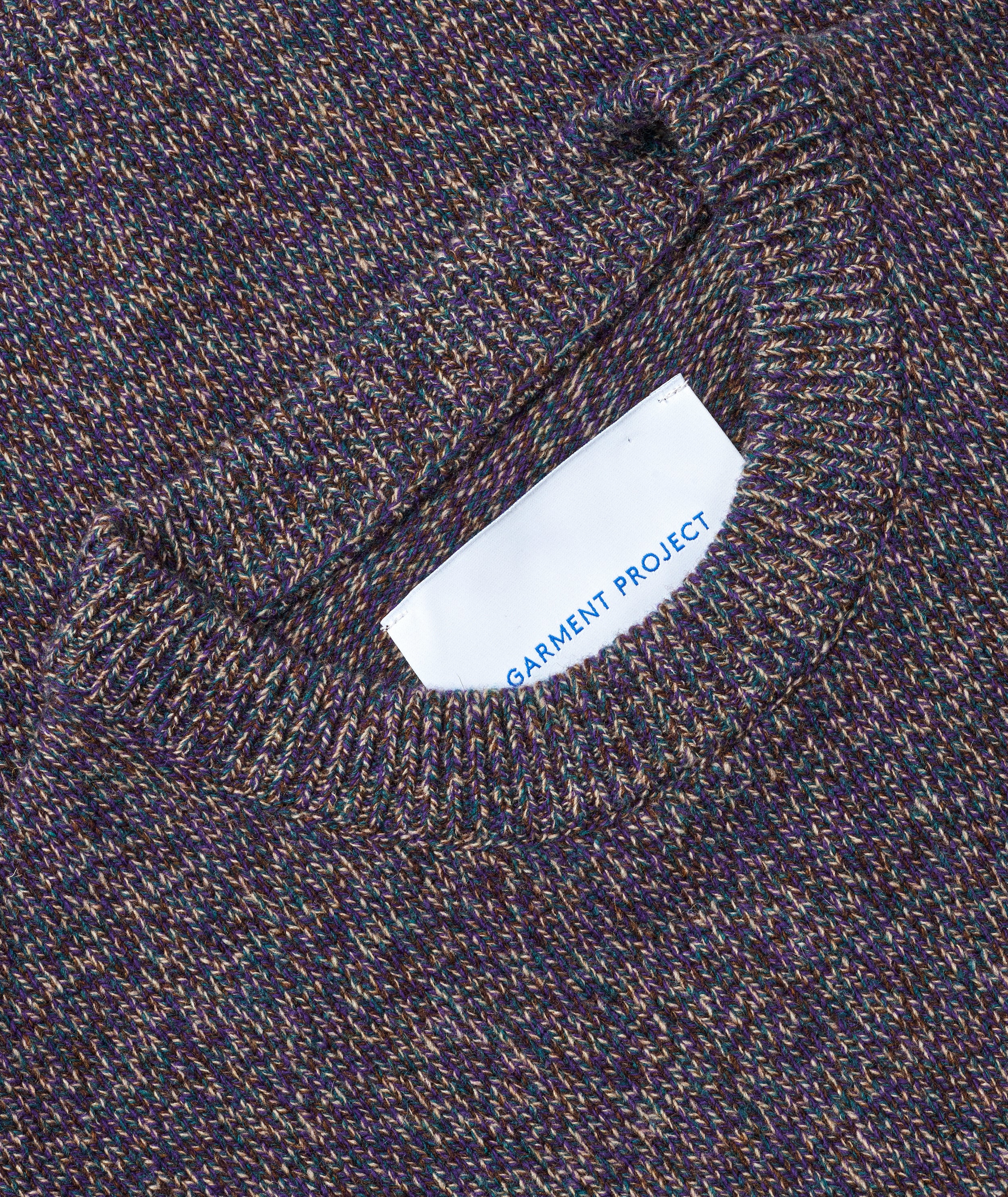 GARMENT PROJECT MAN Stanton - Purple/Dark Green Knit 770 Purple/Dark Green