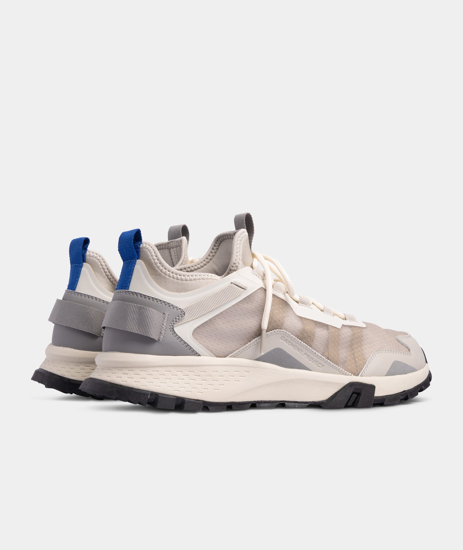 GARMENT PROJECT MAN TR-12 Trail Runner - Off White Ripstop Sneakers 110 Off White