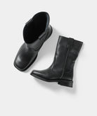 GARMENT PROJECT WMNS Tali Boot - Black Tumbled Leather Boots 999 Black