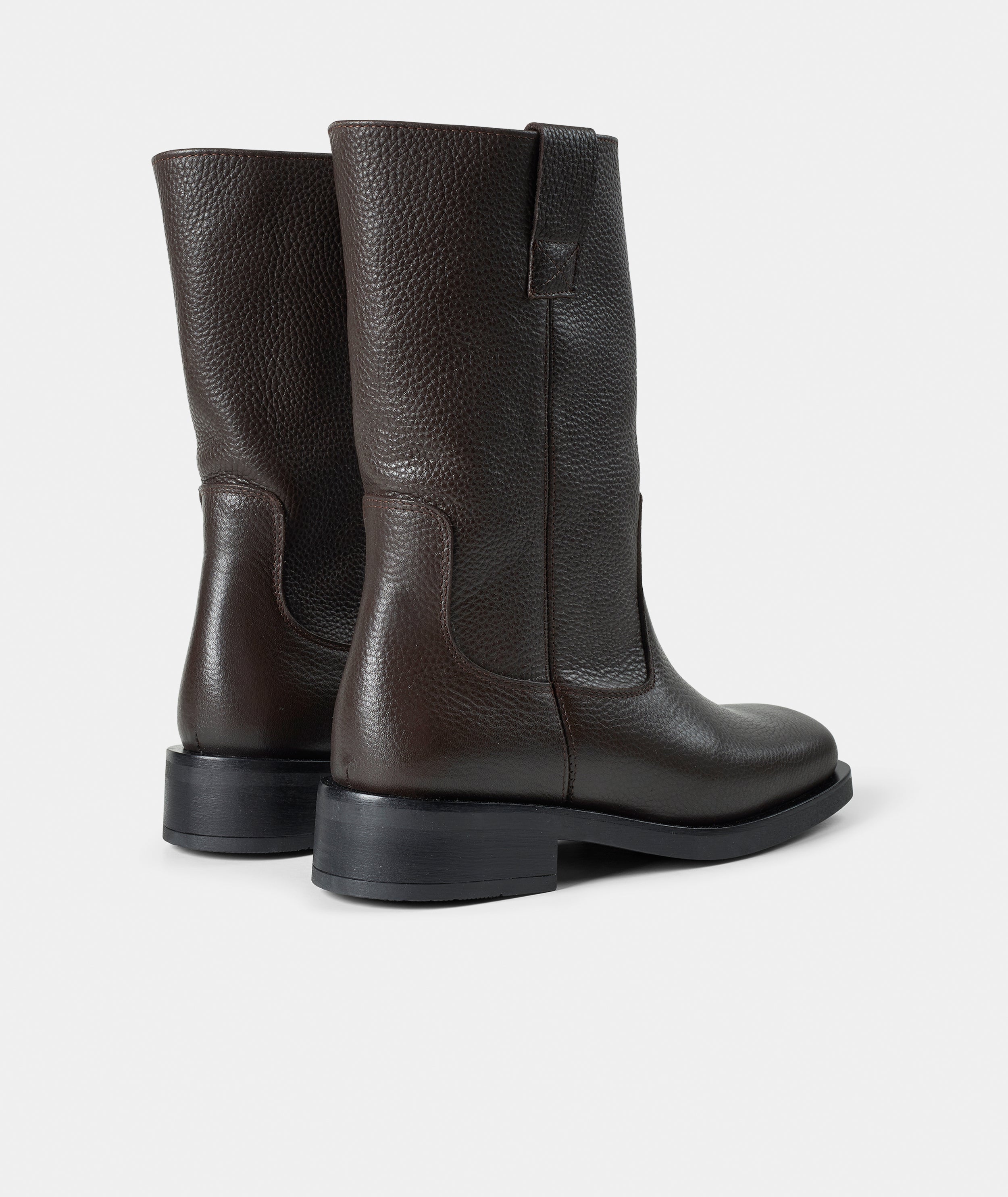 GARMENT PROJECT WMNS Tali Boot - Brown Tumbled Leather Boots 800 Brown