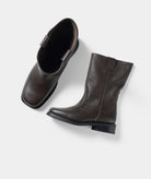 GARMENT PROJECT WMNS Tali Boot - Brown Tumbled Leather Boots 800 Brown