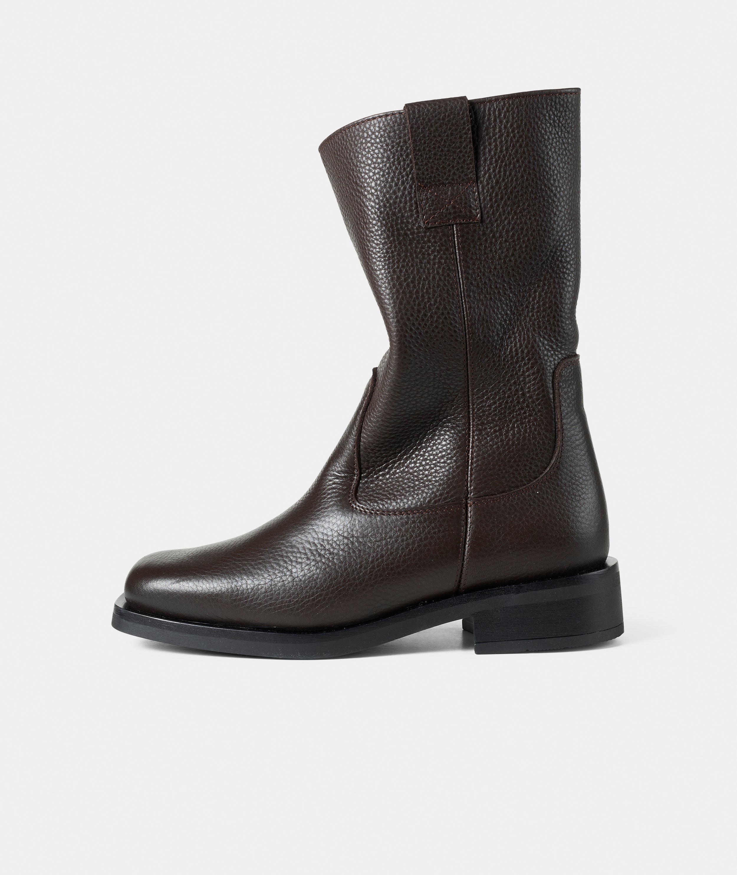GARMENT PROJECT WMNS Tali Boot - Brown Tumbled Leather Boots 800 Brown