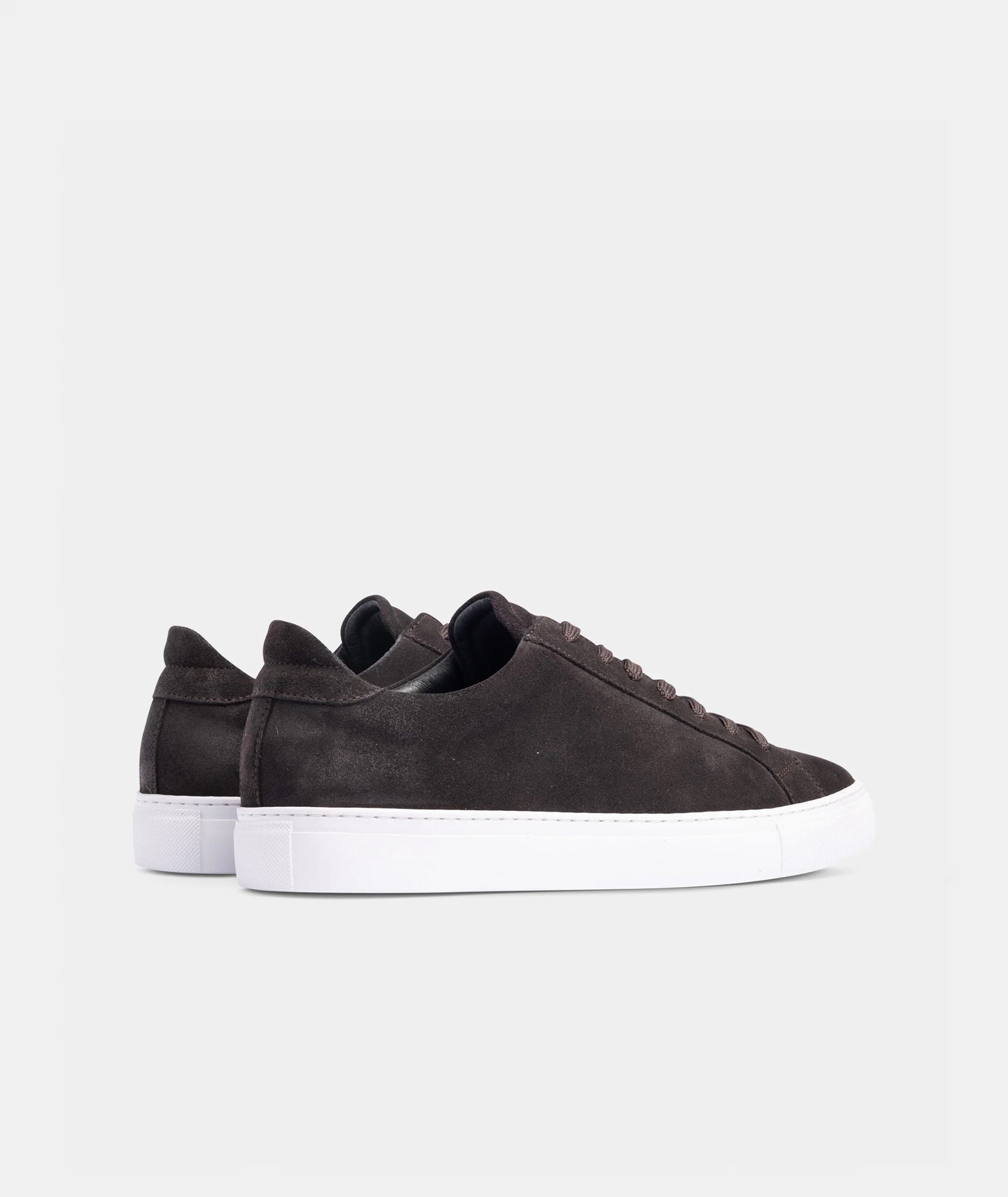 GARMENT PROJECT MAN Type - Charcoal Waxed Suede Sneakers 445 Charcoal