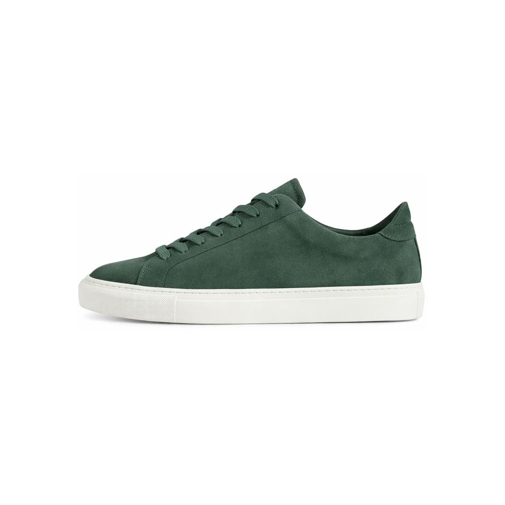 GARMENT PROJECT MAN Type - Dark Green Suede Sneakers 215 Dark Green
