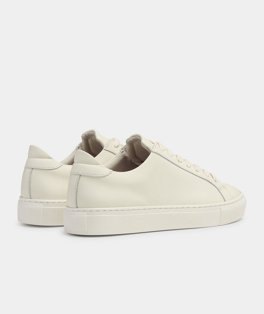 GARMENT PROJECT WMNS Type - Off White Rubberised Leather Sneakers 110 Off White