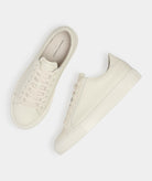 GARMENT PROJECT WMNS Type - Off White Rubberised Leather Sneakers 110 Off White