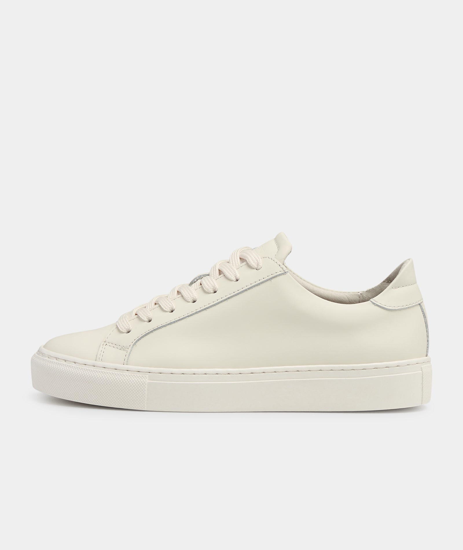 GARMENT PROJECT WMNS Type - Off White Rubberised Leather Sneakers 110 Off White