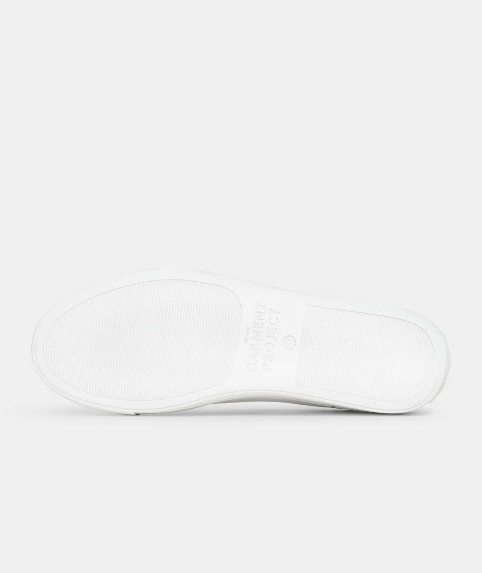 GARMENT PROJECT MAN Type - White Leather Sneakers 100 White